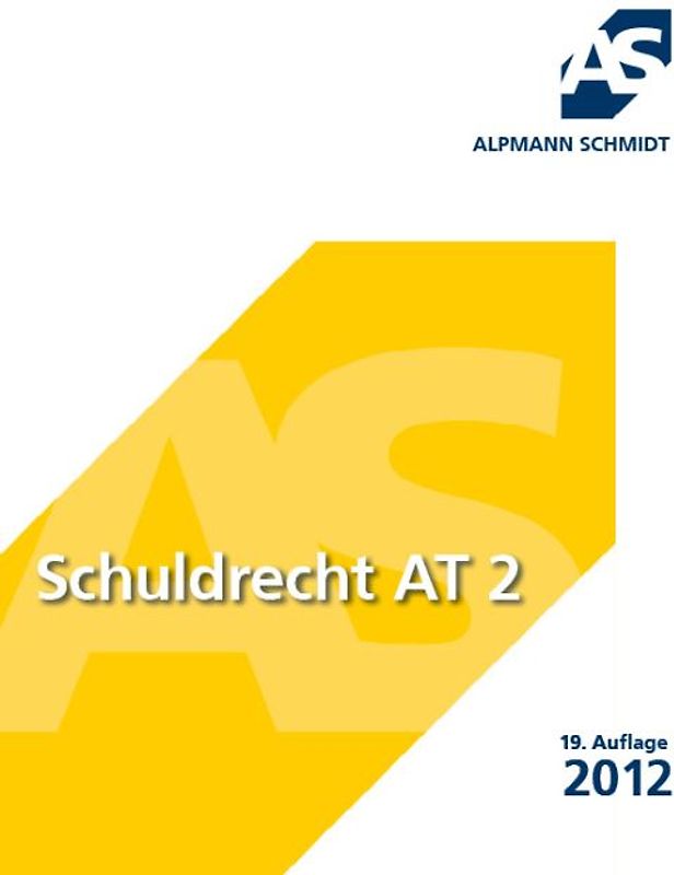 Schuldrecht AT 2