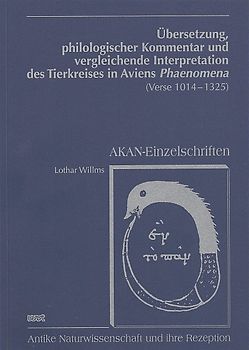 Übersetzung, philologischer Kommentar und vergleichende Interpretation des Tierkreises in Aviens Phaenomena (Verse 1014-1325)
