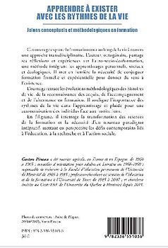 Apprendre à exister avec les rythmes de la vie