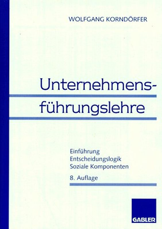 Unternehmensführungslehre
