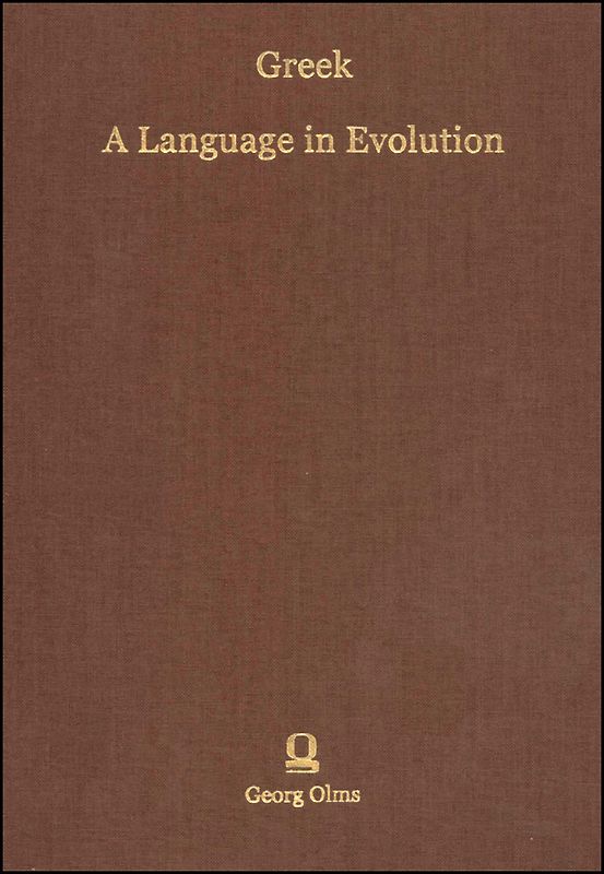 Greek - A Language in Evolution