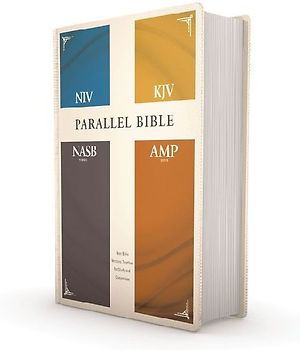 Niv, Kjv, Nasb, Amplified, Parallel Bible, Hardcover