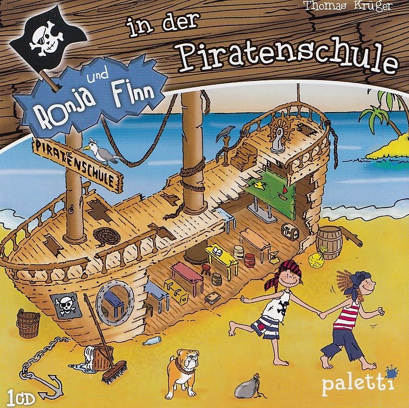 Ronja und Finn in der Piratenschule