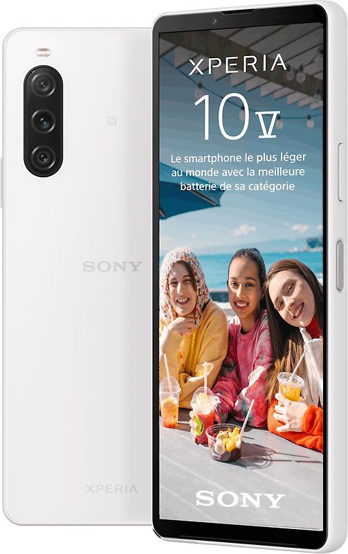 Sony Xperia 10 V Dual SIM 128GB holunderweiß
