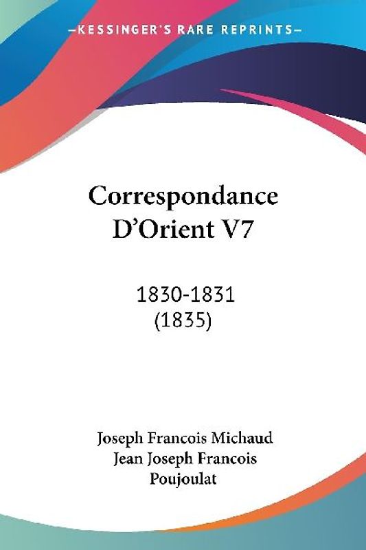 Correspondance D'Orient V7
