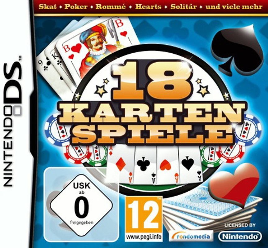 18 Kartenspiele Nintendo DS