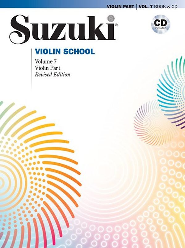 Suzuki Violin School Violin Part & CD, Volume 7 (International edition)