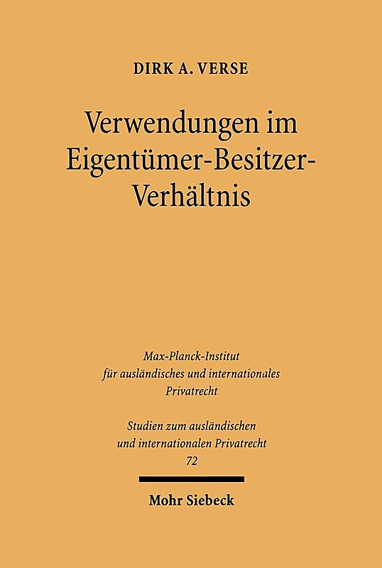 Verwendungen im Eigentümer-Besitzer-Verhältnis