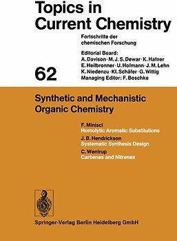 Synthetic and Mechanistic Organic Chemistry