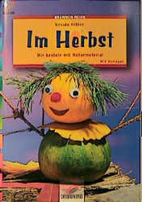 Im Herbst. Wir basteln mit Naturmaterial. Mit Vorlagen