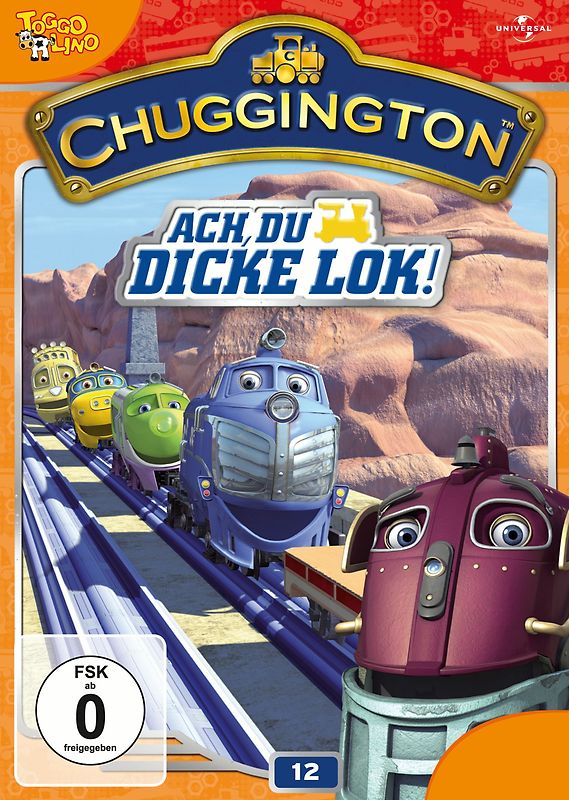 Chuggington Vol. 12: Ach du dicke Lok! DVD