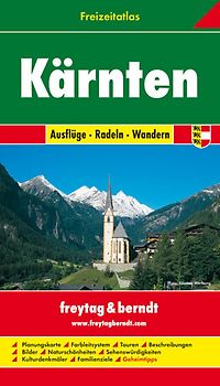 Kärnten, Freizeitatlas 1:50.000 - 1:200.000