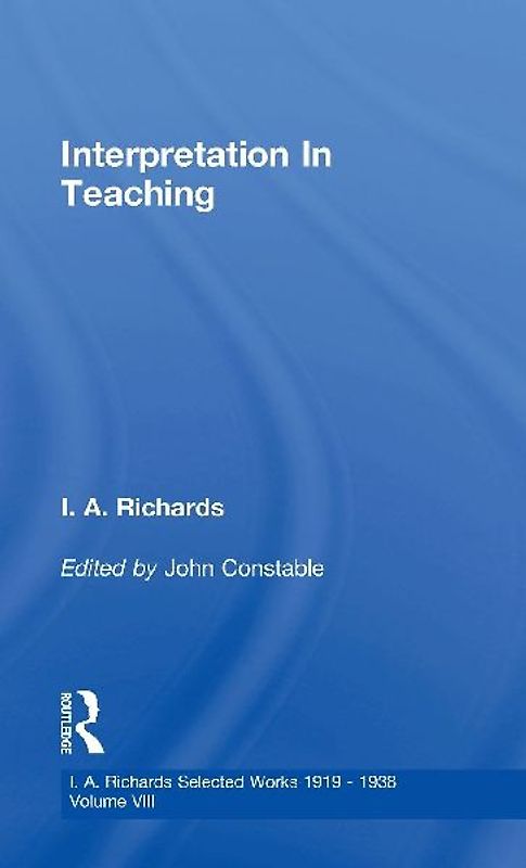 Interpretation In Teaching V 8