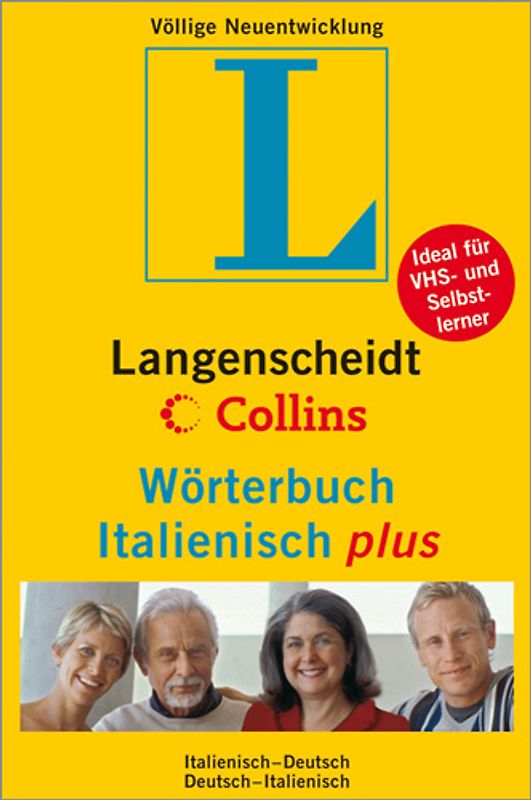 Langenscheidt Collins Wörterbuch Italienisch plus. Italienisch-Deutsch/Deutsch-Italienisch