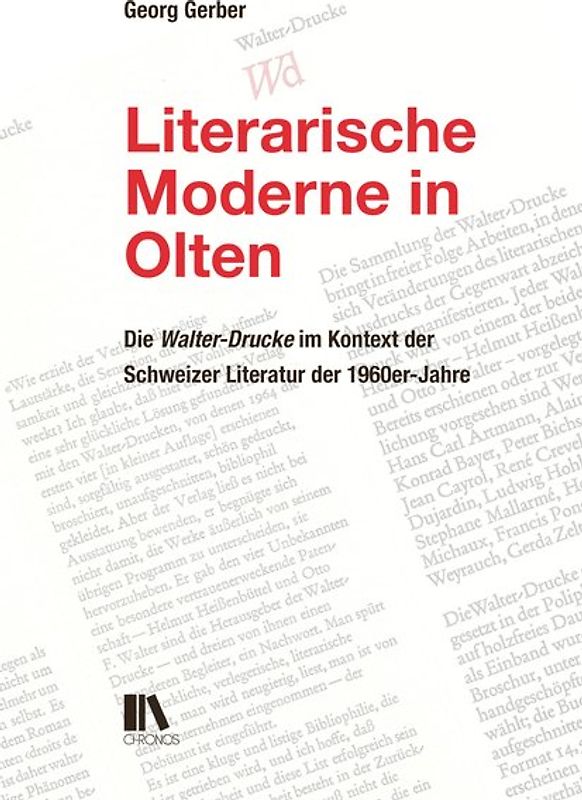 Literarische Moderne in Olten