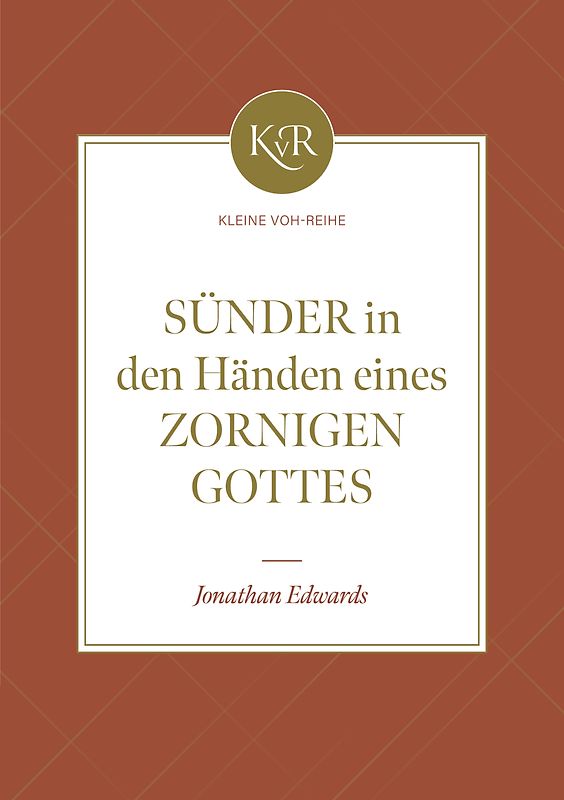 Sünder in den Händen eines zornigen Gottes