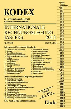 KODEX Internationale Rechnungslegung IAS/IFRS 2013
