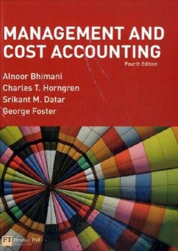 Management and Cost Accounting