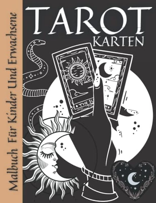 Tarot Karten Malbuch Für Kinder Und Erwachsene: Einzigartige Illustrationen und Symbole für Kinder und Jugendliche