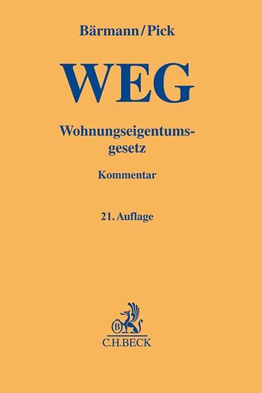 Wohnungseigentumsgesetz. WEG