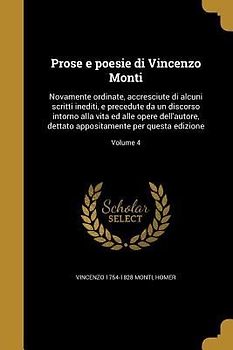 Prose e poesie di Vincenzo Monti