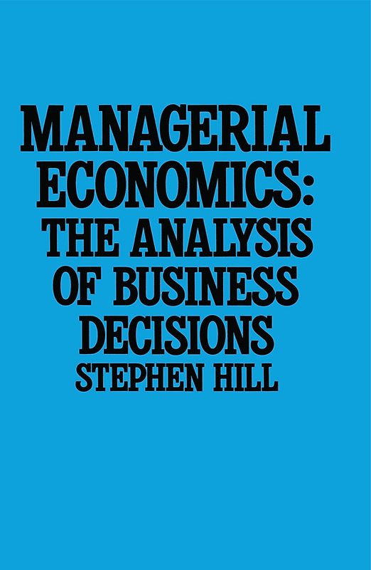 Managerial Economics