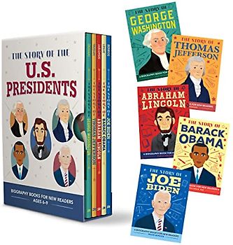 The Story of the U.S. Presidents 5 Book Box Set