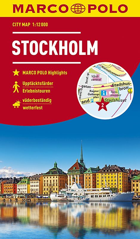 MARCO POLO Cityplan Stockholm 1:12.000