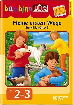 bambinoLÜK-Übungshefte / bambinoLÜK. Kindergarten / 2/3 Jahre: Meine ersten Wege
