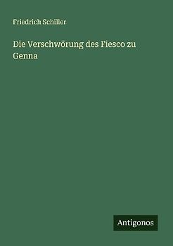 Die Verschwörung des Fiesco zu Genna