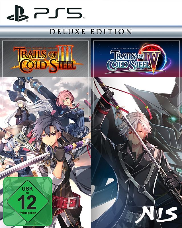 The Legend of Heroes: Trails of Cold Steel III / The Legend of Heroes: Trails of Cold Steel IV [Deluxe Edition, inkl. Mini-Art-Book] PlayStation 5