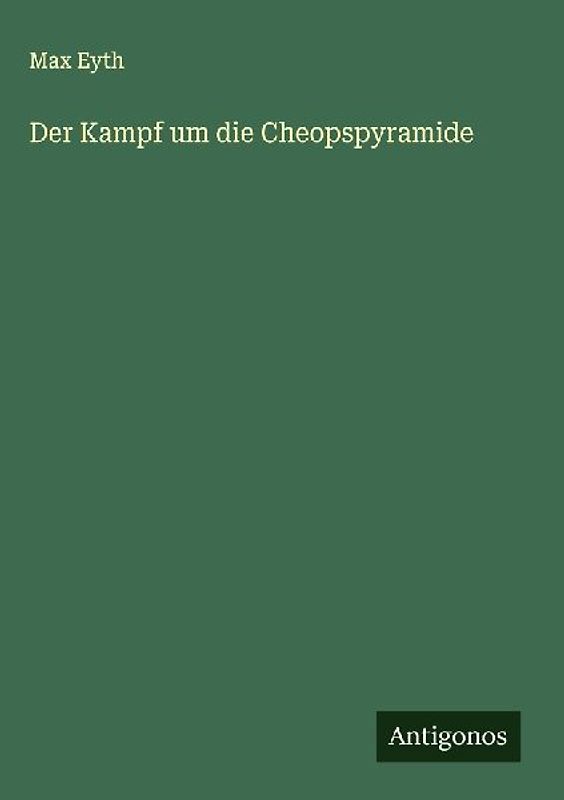Der Kampf um die Cheopspyramide