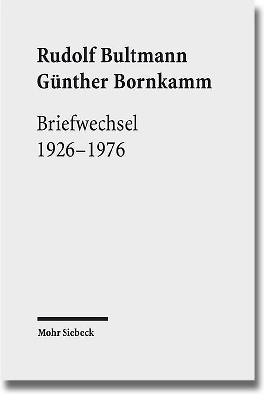 Briefwechsel 1926-1976
