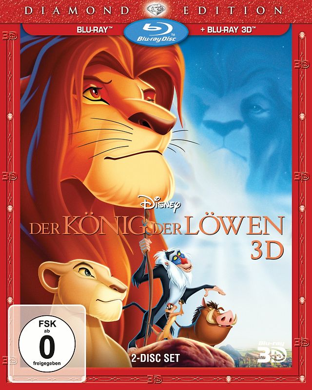 König der Löwen [Diamond Edition inkl. 3D-Version] 3D Blu-ray Disc