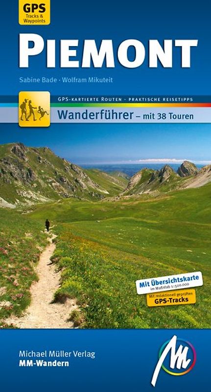 Piemont MM-Wandern Wanderführer Michael Müller Verlag