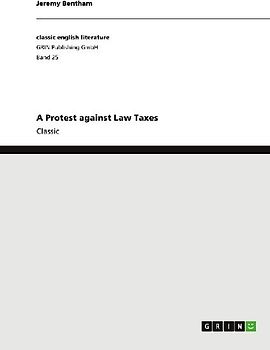 A Protest against Law Taxes