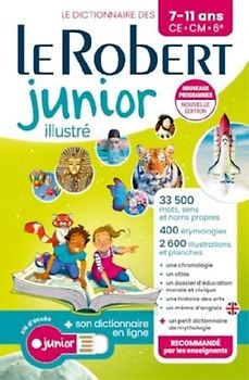 Le Robert Junior Illustre et son dictionnaire en ligne