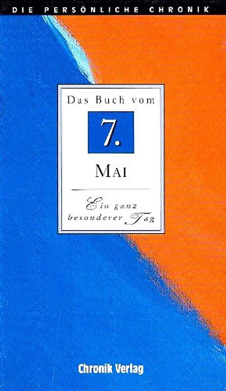 Das Buch vom 7. Mai