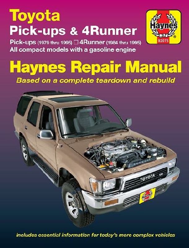 Toyota Pick-Ups 1979-95 & 4Runner 1984-95