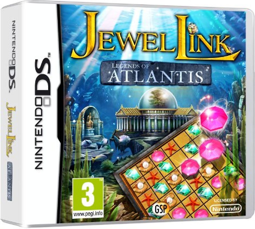 AVANQUEST JEWEL LINK LEGENDS OF ATLANTIS Nintendo DS