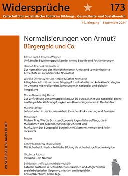 Normalisierungen von Armut?