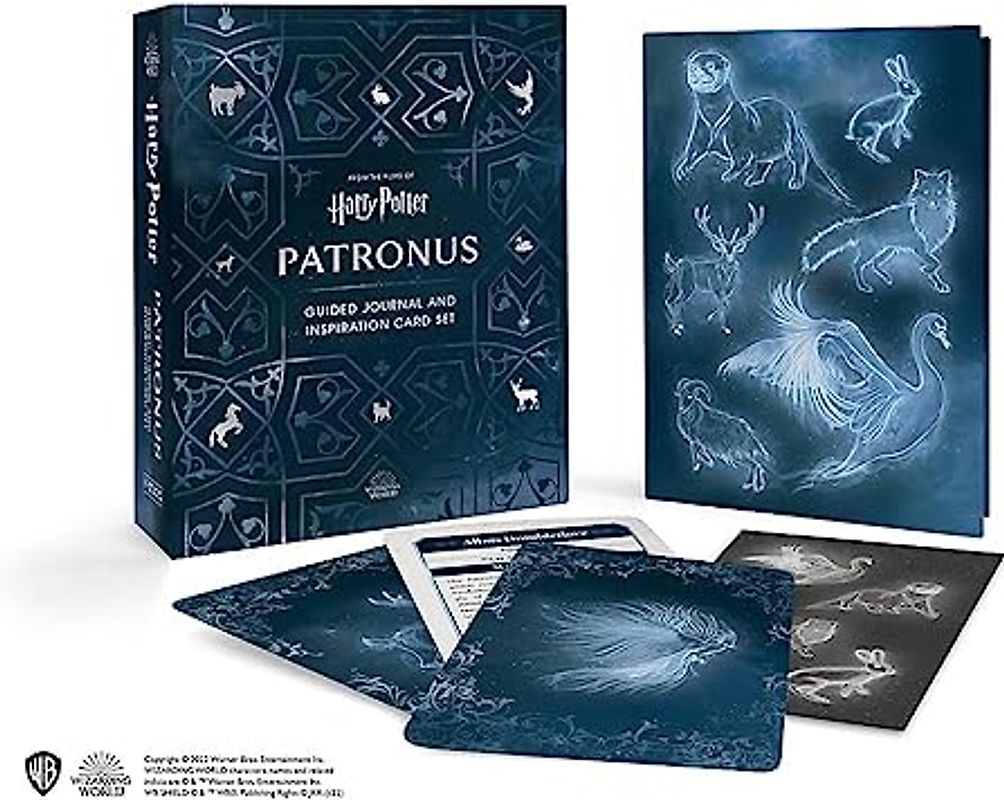 Harry Potter Patronus Guided Journal and Inspiration Card Set