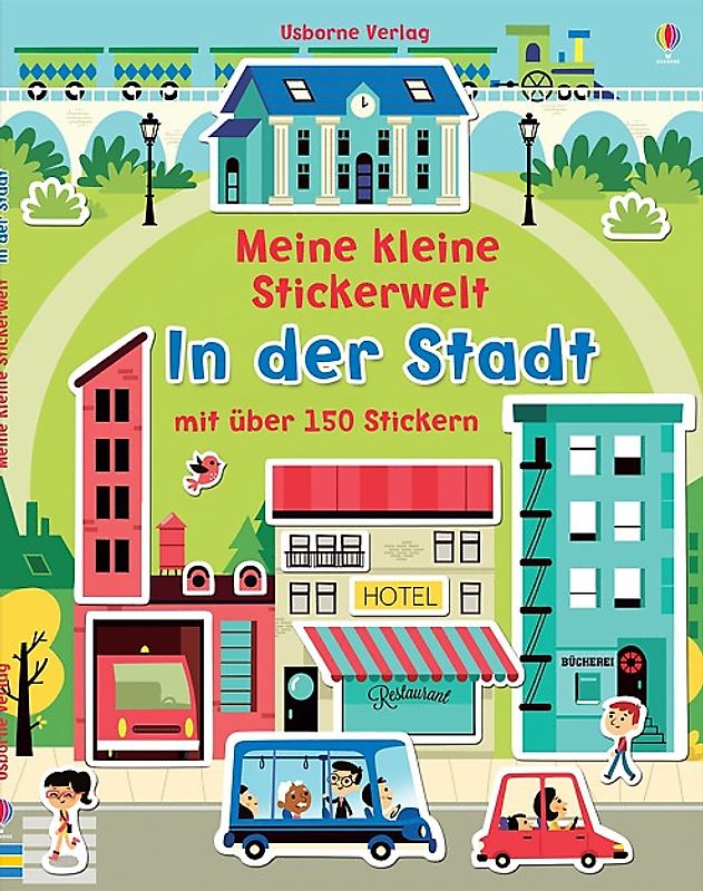 Meine kleine Stickerwelt: In der Stadt