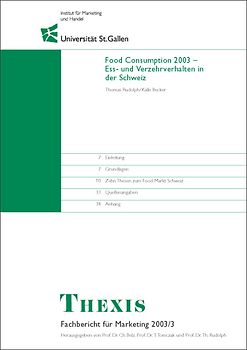 Food Consumption 2003