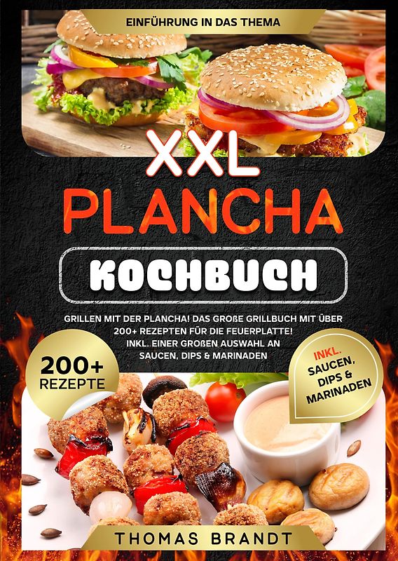 XXL Plancha Kochbuch
