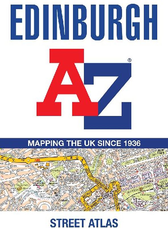Edinburgh A-Z Street Atlas