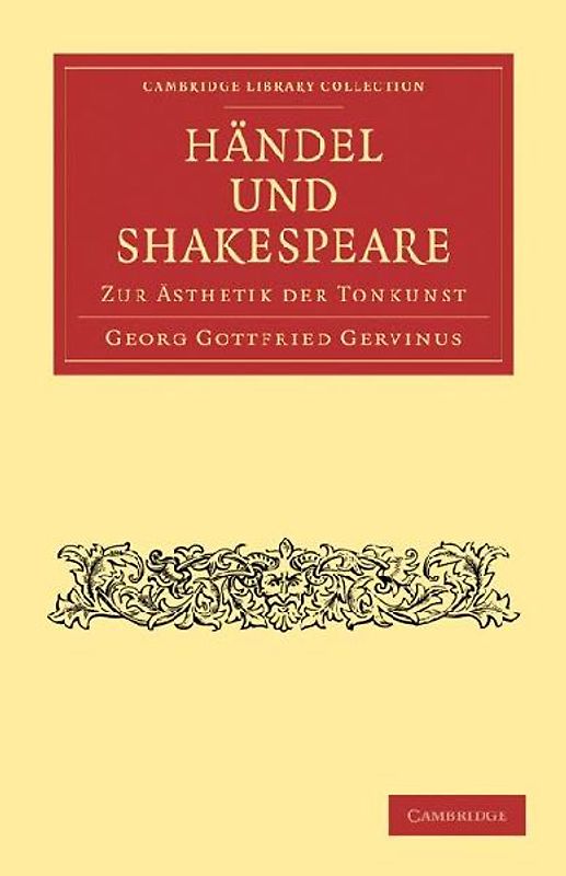Handel Und Shakespeare