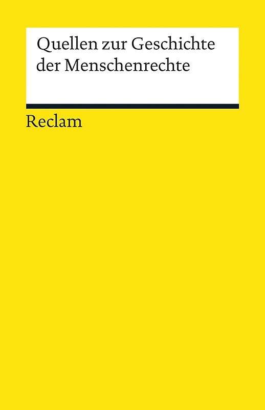 Quellen zur Geschichte der Menschenrechte