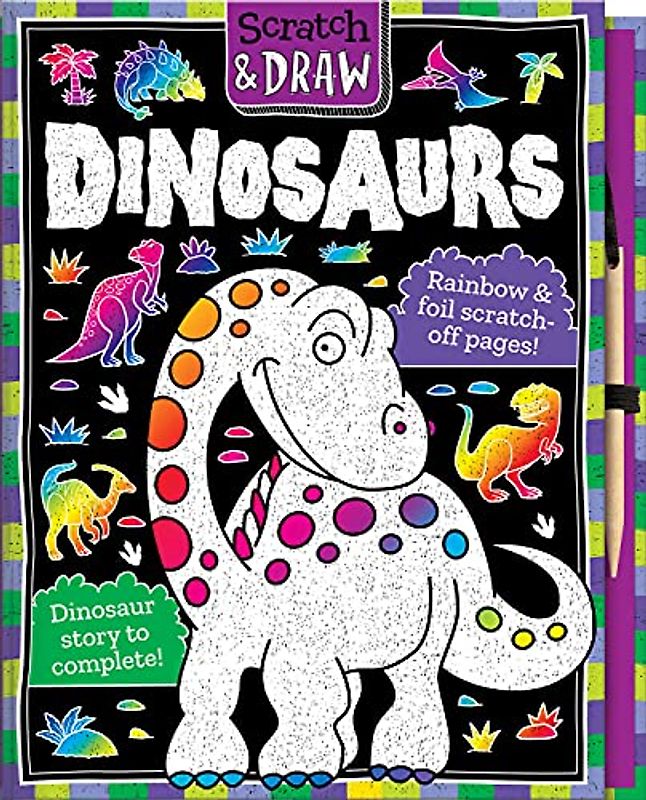Scratch & Draw Dinosaurs - Scratch Art Activity Book (Scratch and Draw)
