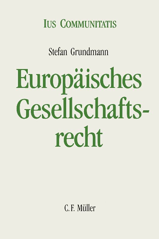 Europäisches Gesellschaftsrecht